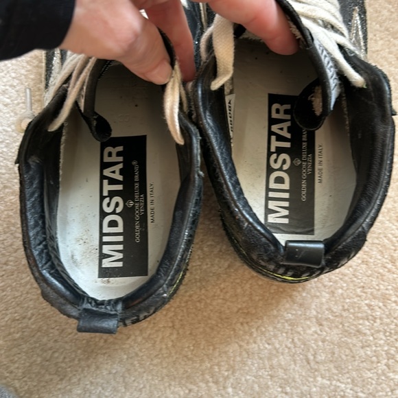 Golden Goose Mid-Star suede and glitter size 35 - Picture 8 of 9